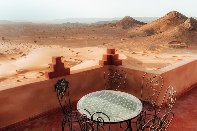 2 Days Desert Private Luxury Couple's Retreat Camel Trek + Quad - The Ouzina riad and its panoramic setting