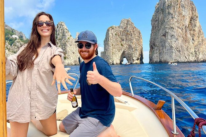 3 Hours Private Capri by Boat for Couples - Blue Grotto: famous, photogenic, and not guaranteed
