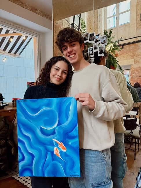 Alicante: Private Art Experience for Couples – Paint & Sip - Key points