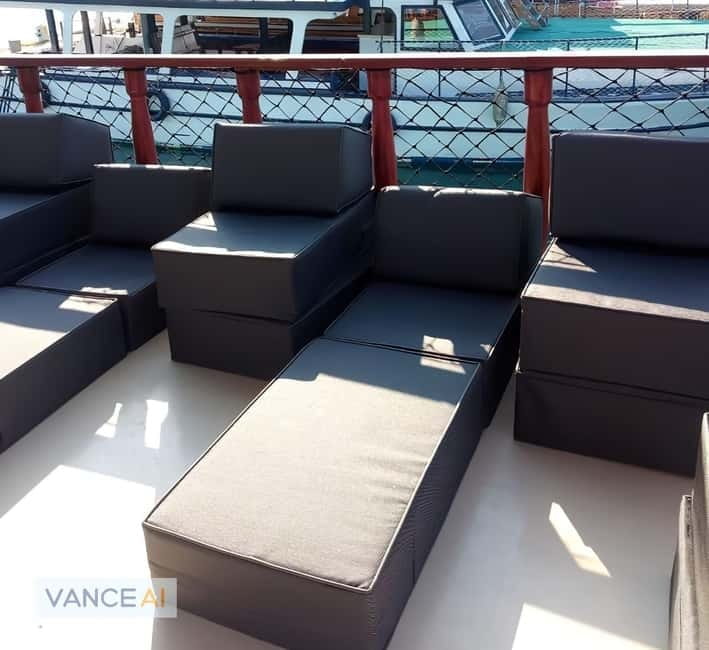 Antalya/Kemer: Phaselis Yacht Trip for Families and Couples - Lunch on the lower deck