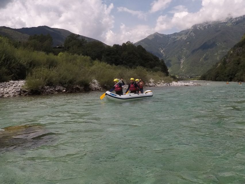 Bovec: Soča River Private Rafting Experience for Couples - The safety briefing before the first rapid