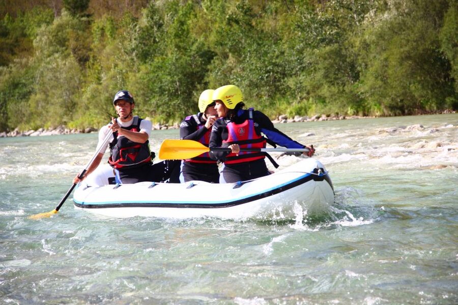 Bovec: Soča River Private Rafting Experience for Couples - The river route, from easy water to bigger waves