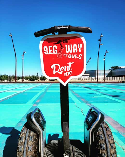 Cadiz 1hr Private Beach Tour by "Segwayx2" exclusive couples - Learning the Segway before the sightseeing begins