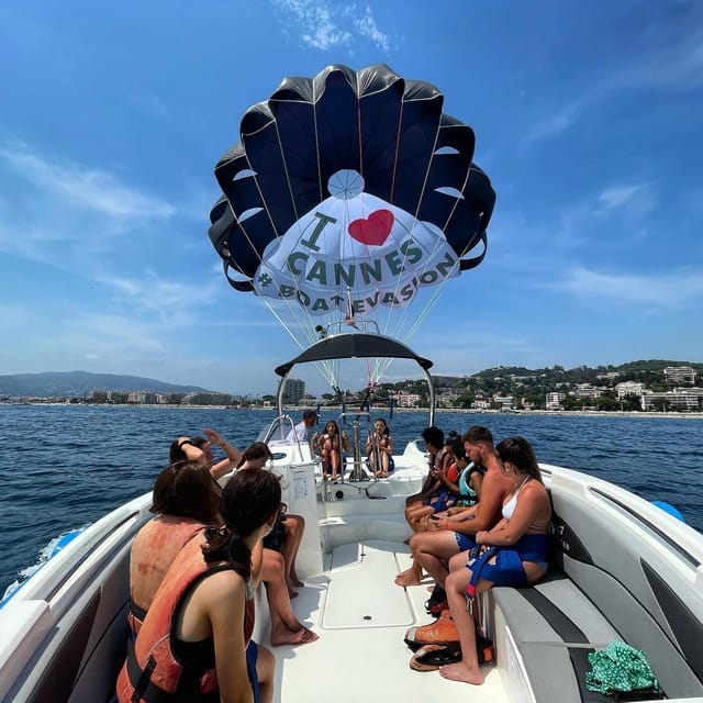 Cannes: Parasailing Experience for Couples, Family & Friends - What is included for the $68 price