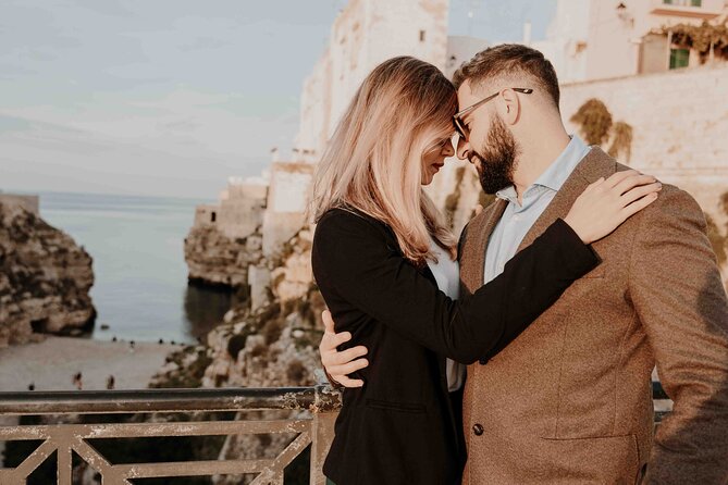 Couple or family photo shoot Polignano a Mare - What happens during the one-hour session