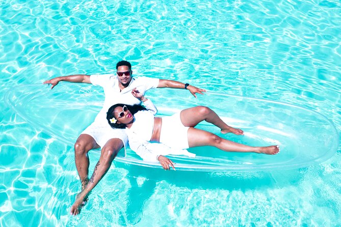 Couples Clear Kayak PhotoShoot Grand Turk Island - Why this Grand Turk photo shoot catches the eye