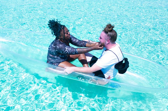 Couples Clear Kayak PhotoShoot Grand Turk Island - Weather, cancellations, and booking risk