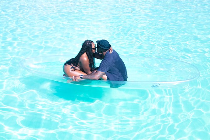 Couples Clear Kayak PhotoShoot Grand Turk Island - Meeting near Local Village Grand Turk Cruise Port