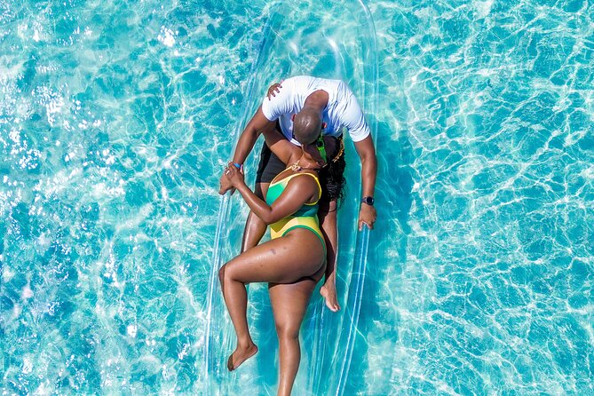 Couples Clear Kayak Photoshoot in Montego Bay - Getting there with private transportation and Keemo