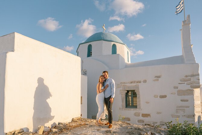 Couples or Family Private Photoshoot Sessions on Paros - Why Parikia works so well for family photographs