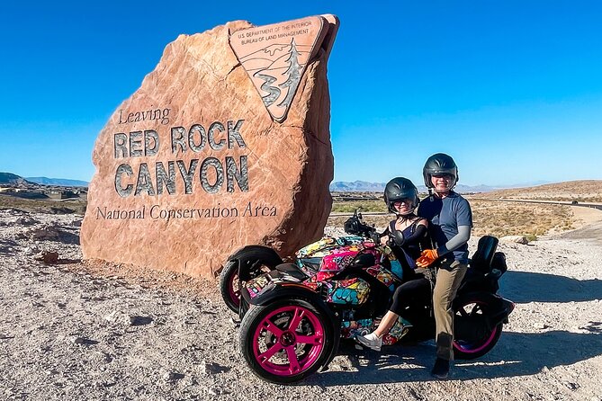 Couples Private Guided Red Rock Canyon Tour On A CanAm Trike - Why this Red Rock ride feels different from a bus tour