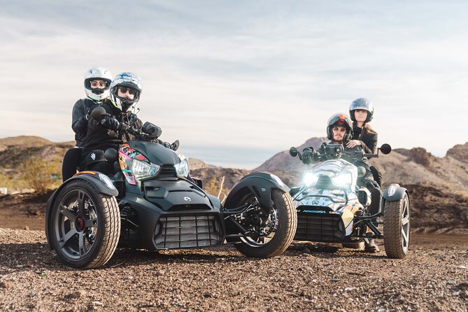 Couples Private Guided Red Rock Canyon Tour On A CanAm Trike - Calico Hills and the best photo stops