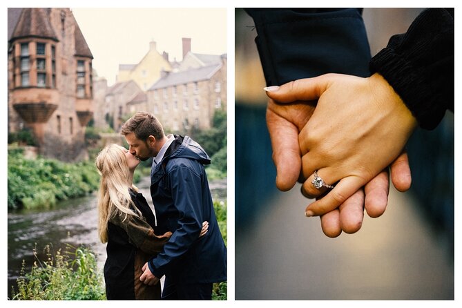 Edinburgh Photoshoot for Couples, Families & Solo Travellers - Dean Village for a quieter change of scene