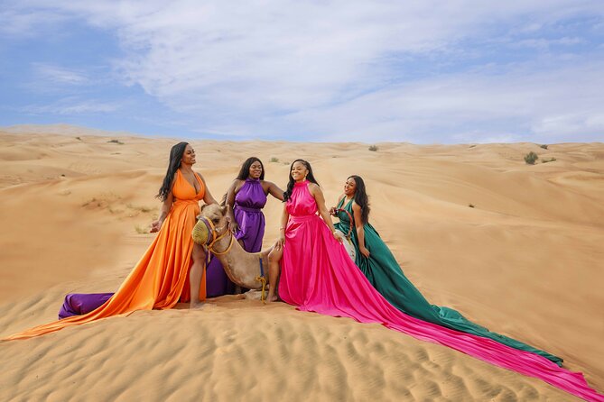 Flying Dress Photoshoot Dubai Solo, Couple and Group 3Hours - Who Will Get the Most From This