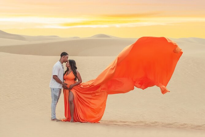 Flying dress photoshoot Dubai Solo, Couple and Group Session - Original images first, retouched images later