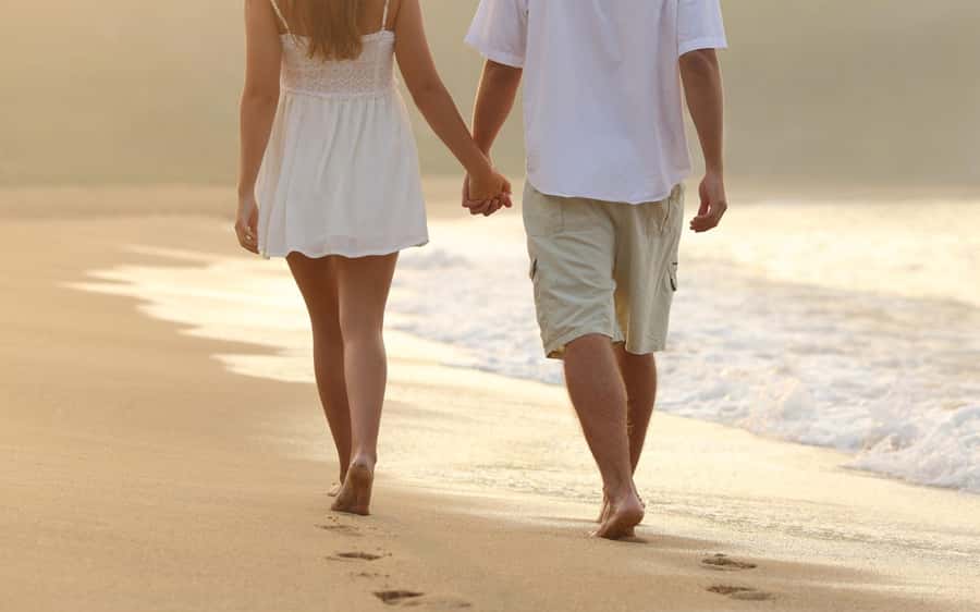 Grand Bay: Honeymoon/Lovers Sunset Tour with Romantic Dinner - Leaving Grand Baie as the light begins to soften