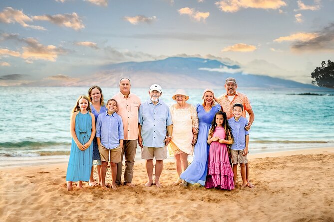 Kauai Professional Photographer Couples and Families - What happens during the 45 minutes