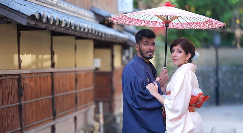 Kyoto Kimono Rental mimosa ｜Kimono/Yukata Rental Couple Plan - Why Mimosa’s Higashiyama location matters