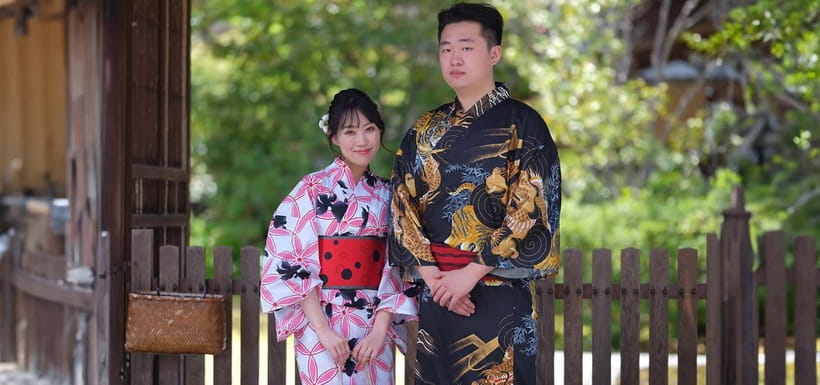 Kyoto Kimono Rental mimosa ｜Kimono/Yukata Rental Couple Plan - A practical nine-hour route through Kyoto