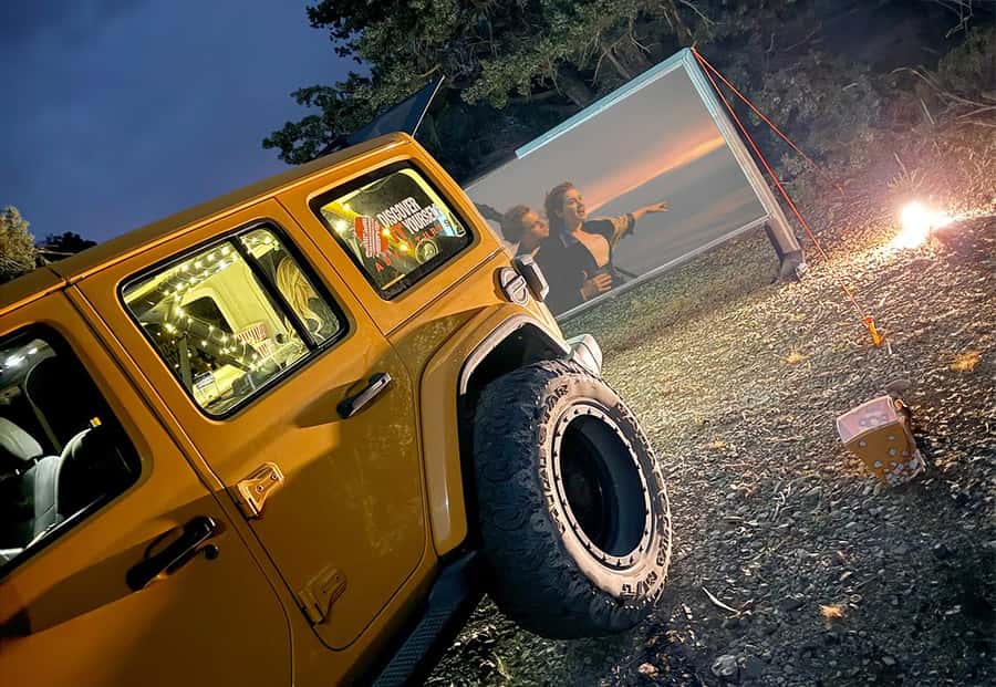 Las Vegas: Couple's Movie Night in the Mountains - Picking the Right Movie for the Evening