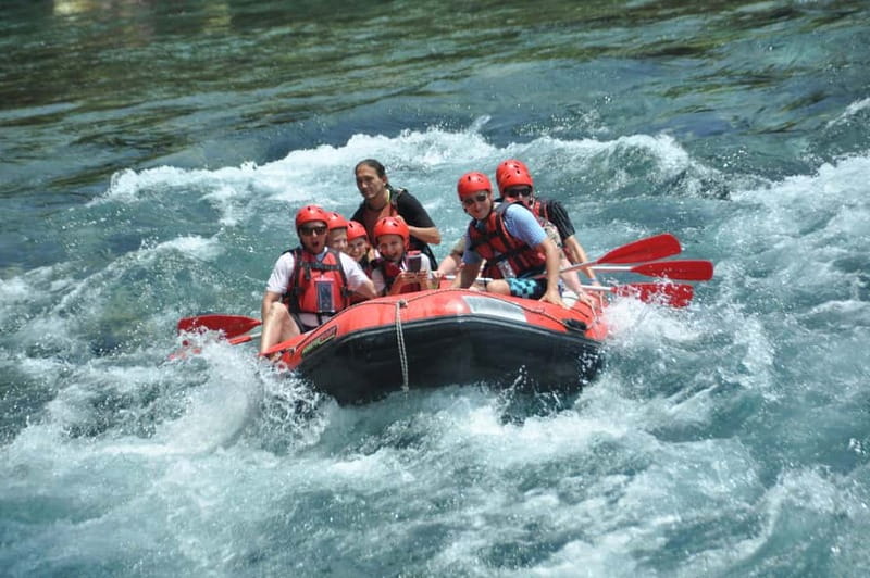 LC Rafting Tour for Families and Couples W/Lunch - The first 7 kilometers on the Köprüçay River