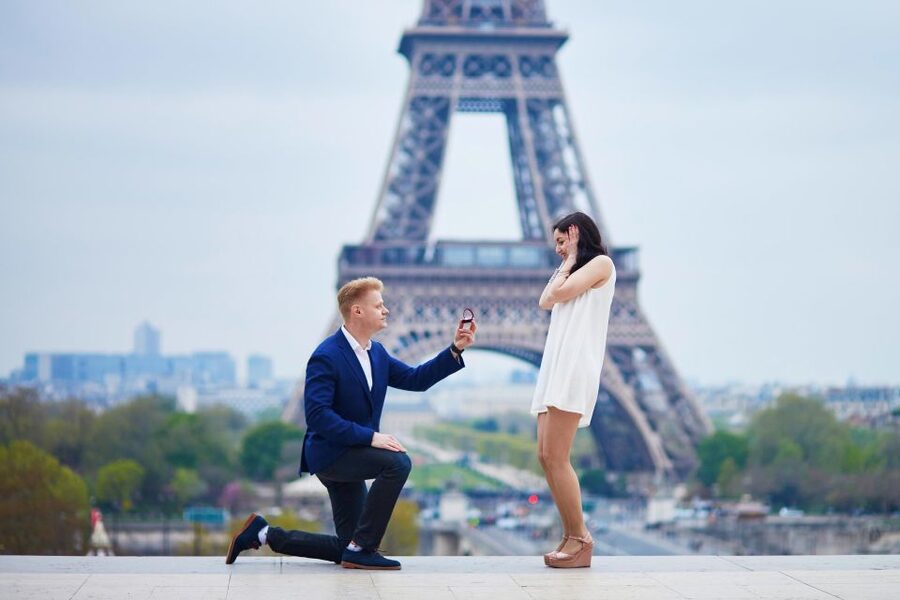 Paris: Romantic Photoshoot for Couples - Why the Eiffel Tower Works So Well in Photos