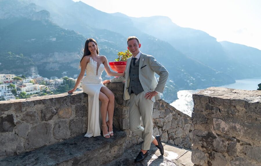 Positano : professional photo shoot for couples and families - Spiaggia Grande or Fornillo Beach