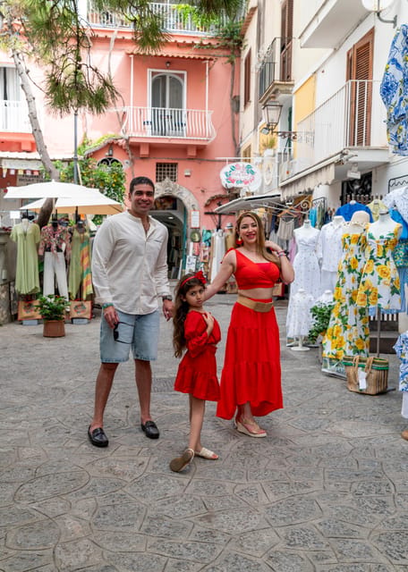 Positano : professional photo shoot for couples and families - What the private format changes