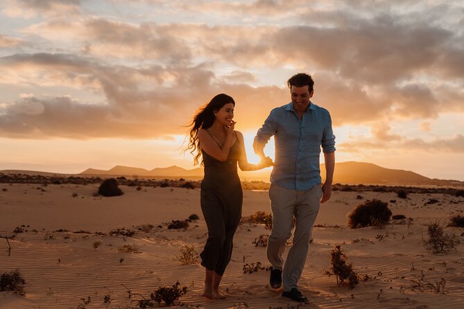 Private couple shooting - Corralejo Fuerteventura - What happens during the 30 to 40 minutes