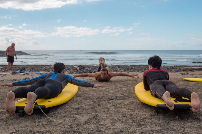 Private couple Surf Lesson - Starting at Fañabé Beach in Costa Adeje