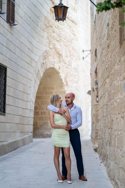 Private Couples Photoshoot in Malta - Getting natural photos when you feel awkward