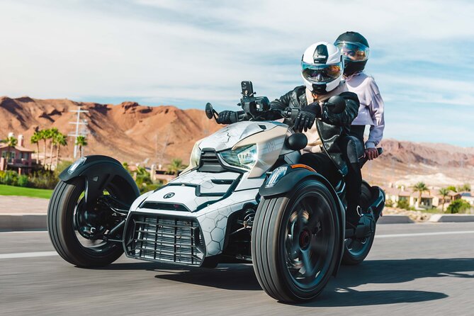 Private Guided Red Rock Canyon Tour for Couples on a CanAm Trike - What this Can-Am tour really feels like