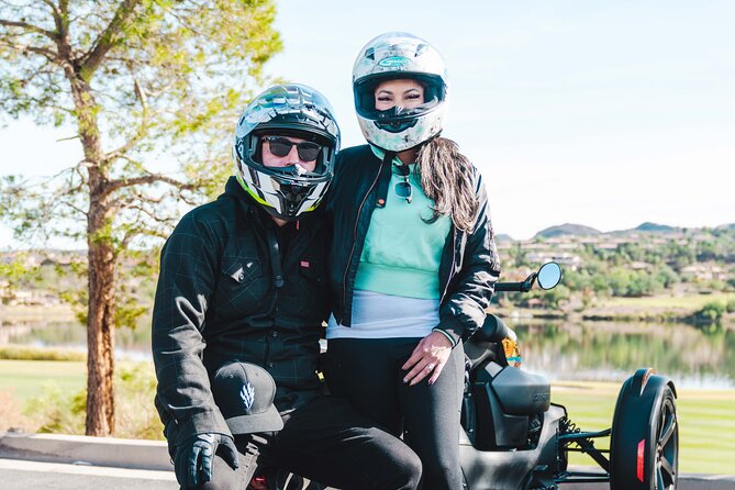 Private Guided Red Rock Canyon Tour for Couples on a CanAm Trike - Blue Diamond and a local food break