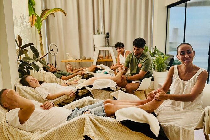 Reflexology Couples Workshop in Crete - The 15-minute break