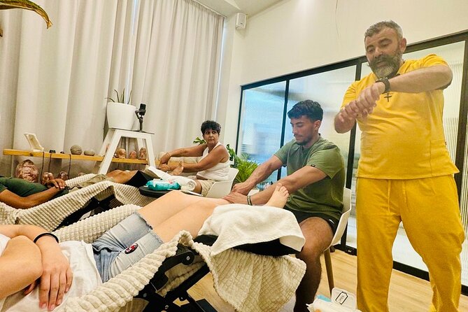 Reflexology Couples Workshop in Crete - Questions, shared experiences, and the take-home manual