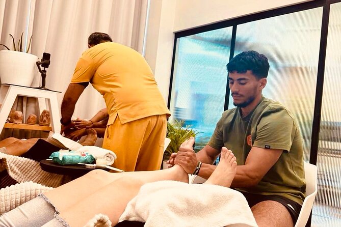 Reflexology Couples Workshop in Crete - What the provider’s wider wellness work suggests