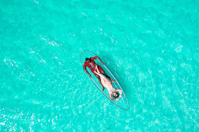Romantic Clear Kayak Drone Photoshoot for Couples Turks & Caicos - Key points at a glance