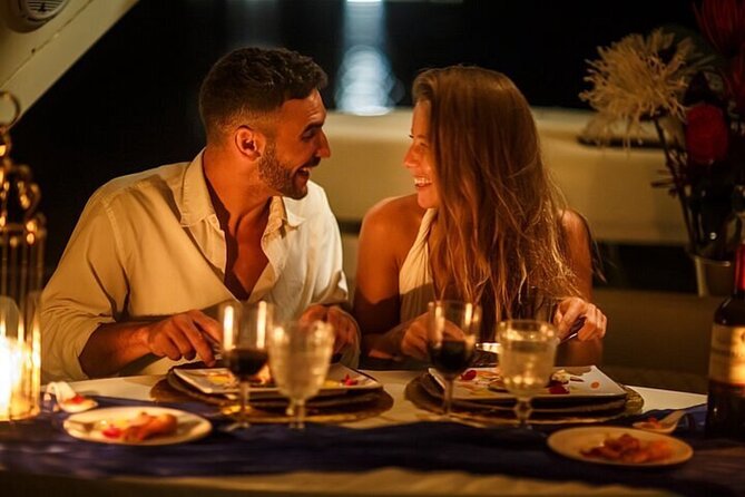 Romantic Dinner Cruise in Cairo Nile for Couples (Luxury) - Dinner, dessert, and drinks on board