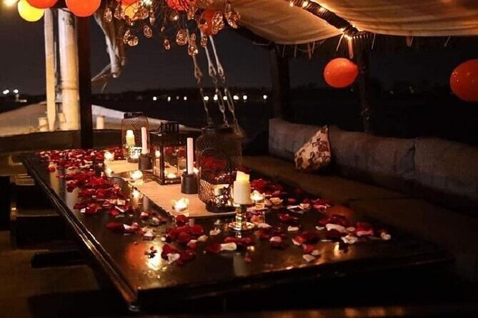 Romantic Dinner Cruise in Cairo Nile for Couples (Luxury) - What the two-hour Nile cruise includes