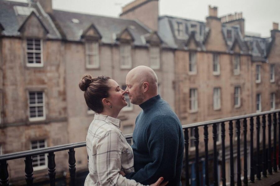 Romantic Photoshoot Experience for Couples in Edinburgh - Starting at 19 North Bridge