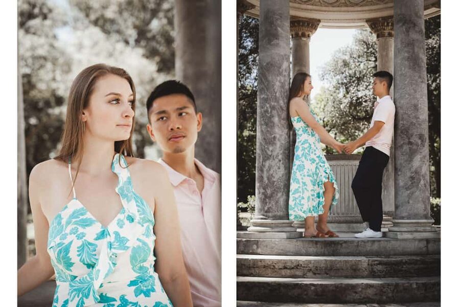 Rome: Romantic Couple Photoshoot at Villa Borghese - Timing, Communication, and Practical Details