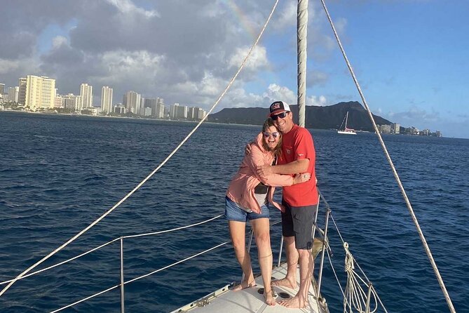 Waikiki private Day Tour and Sunset sail for couples - Sunset, music, snacks, and a personal touch